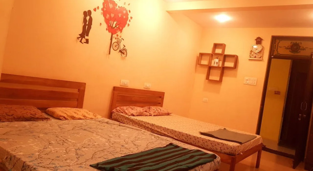 Четырёхместный семейный номер Standard Godwill Kimo Guest house Seraulim