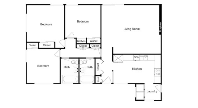Larry 10631 - 3 Br home by RedAwning