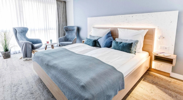 Двухместный номер Comfort с балконом Hotel Muschelgrund