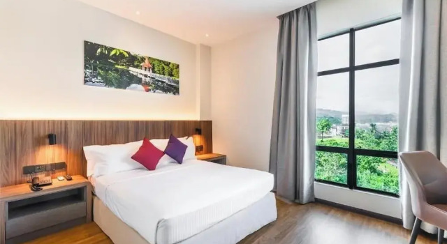 Bahçe manzaralı Süper çift kişilik oda Flemington Hotel