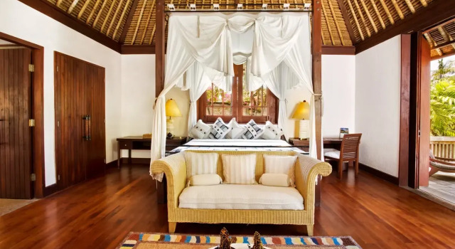 Вилла Luxury с видом на сад The Oberoi Beach Resort, Lombok