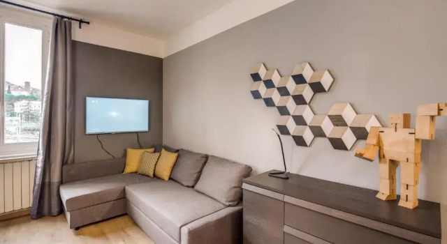 Апартаменты c 1 комнатой с балконом Cinque Terre Stylish - 3 bedrooms