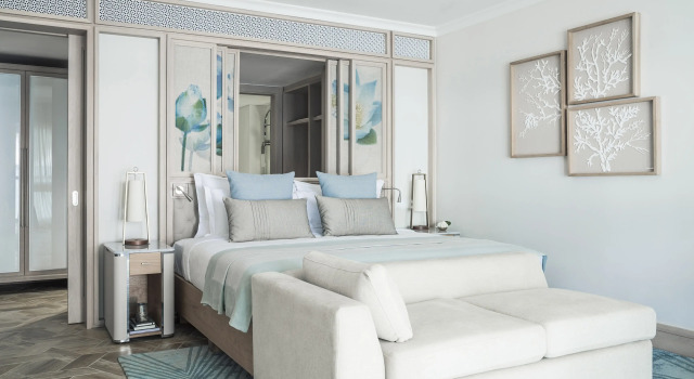 Junior suite Beach Front con balcone One&Only Le Saint Géran, Mauritius