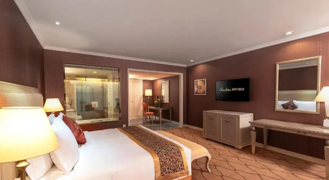 Двухместный номер Deluxe Similan Hotel Zhuhai-Gongbei Port High speed Railway Station
