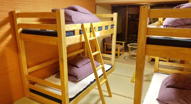 Четырёхместный номер Economy Ks House Nikko - Kinugawa Onsen Hostel