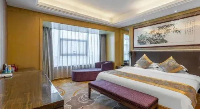 Семейный люкс Deluxe с видом на город Hanjiang International Hotel