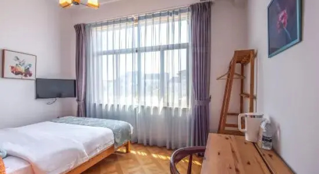 Люкс с видом на озеро Dianshan Lake Liuxia Shiguang Homestay（Cai Bang Cun Store ）