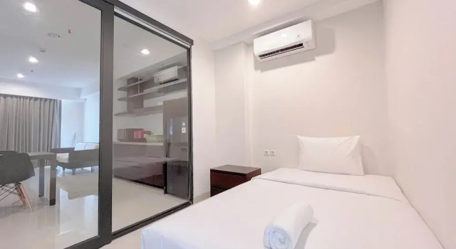 Exclusive 2BR Apartment (No Kitchen) with Balcony at Skales Residence Nusa Dua Bali, Забронировать Апартаменты/квартира Апартаменты провинции Бали, Апартаменты/квартира