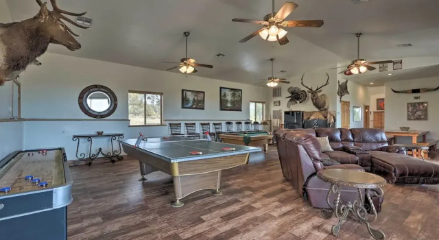 Overgaard Cabin w/Pool Table+Incredible View!, Buchen Sie Ferienwohnung Heber Arizona
