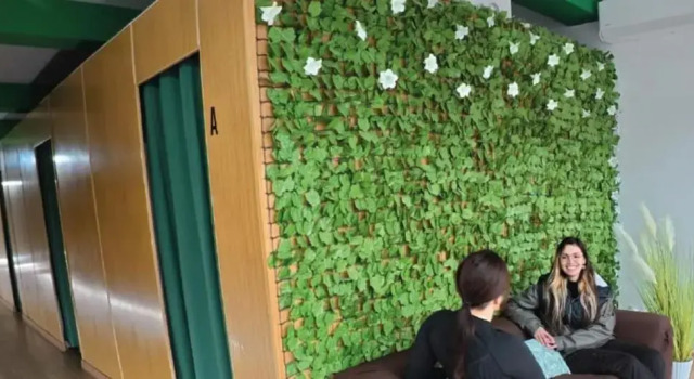 Кровать в общем номере Aiora Hostel