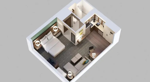 Номер Standard Staybridge Suites Wisconsin Dells - Lake Delton, an Ihg Hotel