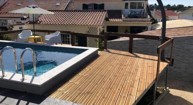 Sun house - Near Sintra - Triple Rooms - Kitchen - Pool