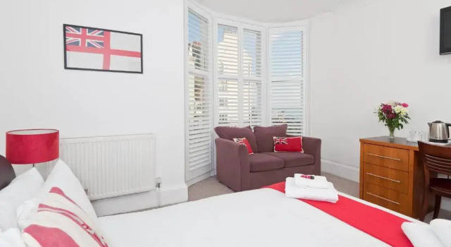 Двухместный номер Standard с видом на море Hamptons Brighton