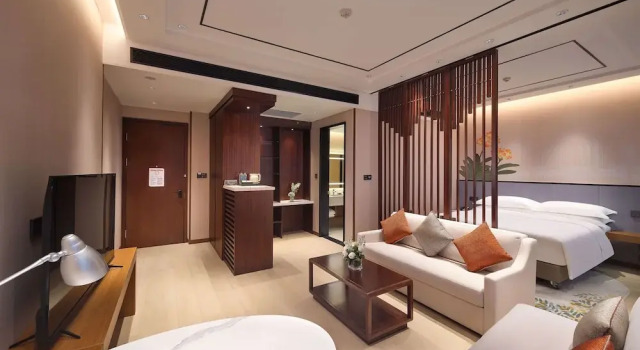 Двухместный люкс Deluxe Hilton Garden Inn Anshan