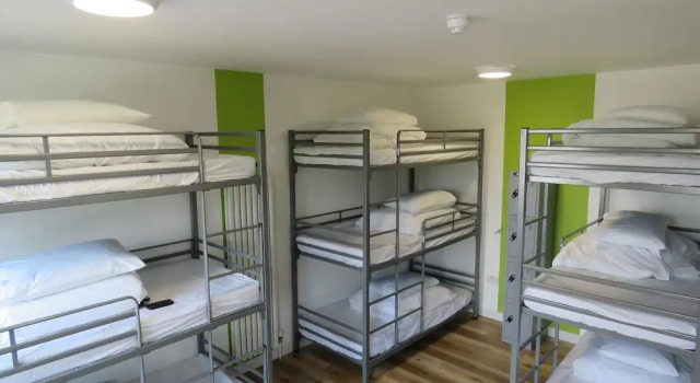 Кровать в общем номере Donegal Wild Atlantic Hostel