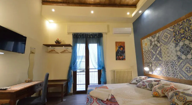 Komfort Doppel Zimmer mit Balkon Centro Sicilia Rooms-Suites & Terrace