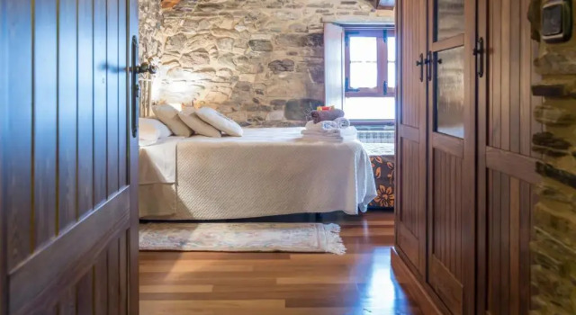 Standard Doppel Zimmer mit Bergblick Casa do Morcego