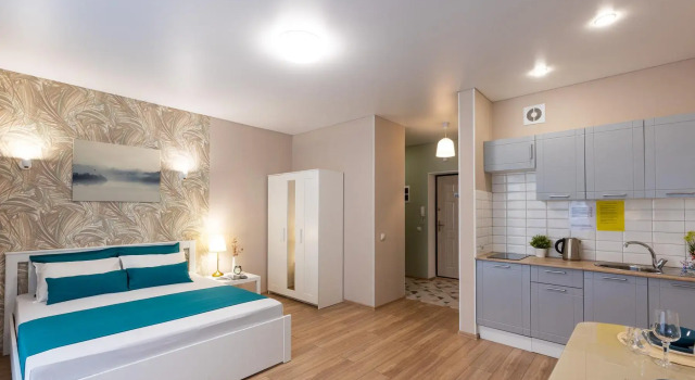 Sutki Ufa on Entuziastov street 15, Rezervovat Apartmán Hotely v Bashkortostan s parkováním, Parkování