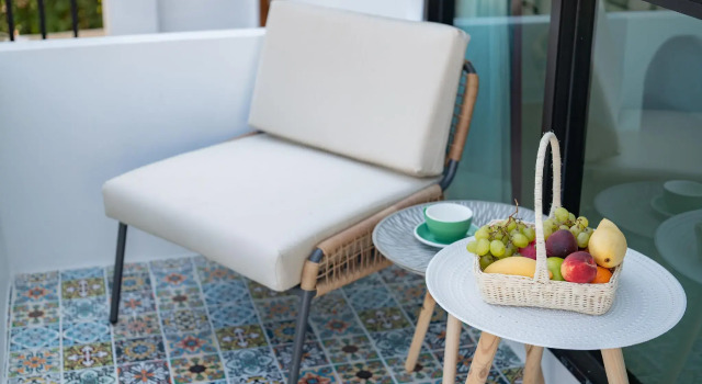 Номер Standard с видом на бассейн H Flora Hotel