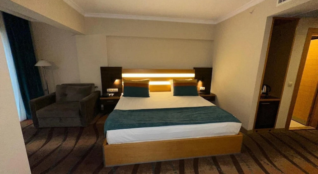 Номер Deluxe с видом на море Hotel Ilayda