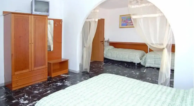 Четырёхместный номер Standard с балконом и с видом на море Locanda Al Castello