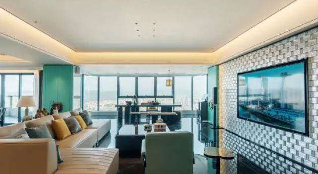 Люкс с видом на реку Tang Song Hotel