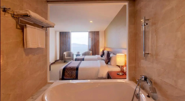 Двухместный номер Deluxe Muong Thanh Grand Nha Trang Hotel