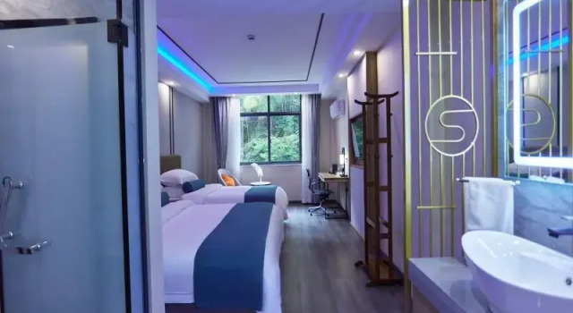 Номер Standard GreenTree Inn Huangshan TangKou Beauty Spot South Gate Transfer Center Business Hotel