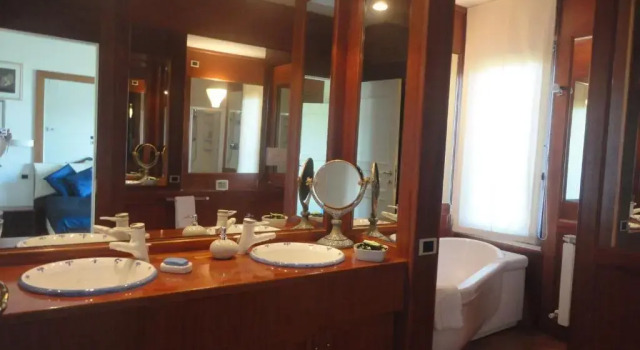 Двухместный номер Deluxe с балконом и с видом на море Villa Zagara Luxury Bed And Breakfast