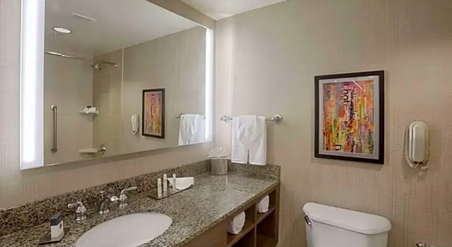 Четырёхместный номер Deluxe DoubleTree by Hilton San Francisco Airport North Bayfront