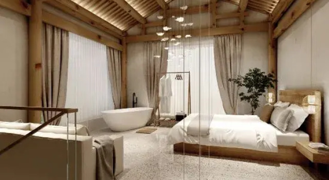 Pingyuan Mountain House Boutique B&B, Prenota Bed & breakfast Hotel a Anhui con parcheggio, Parcheggio