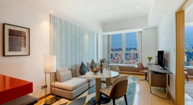 Люкс c 1 комнатой с видом на море Grade Hotel Shenzhen Shekou Sea World