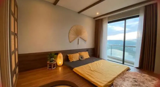 Na Vintage căn hộ 1 ngủ có bồn tắm, ban công view vịnh Hạ Long Cách biển 50m