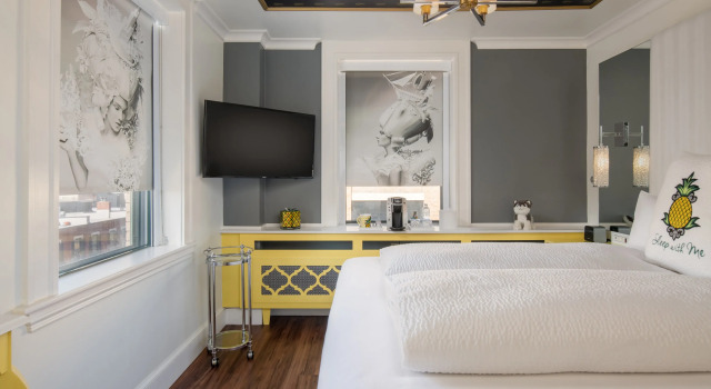 Staypineapple, A Delightful Hotel, South End, Забронировать Отель Отели и гостиницы Бостона, рядом с Church of the Covenant, Отель