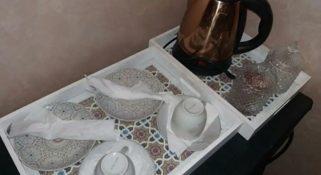 Standard double chambre avec balcon Hotel LAHLOU riad Cafeteria