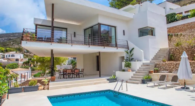 Коттедж Laja - panoramic hillside holiday house in Moraira