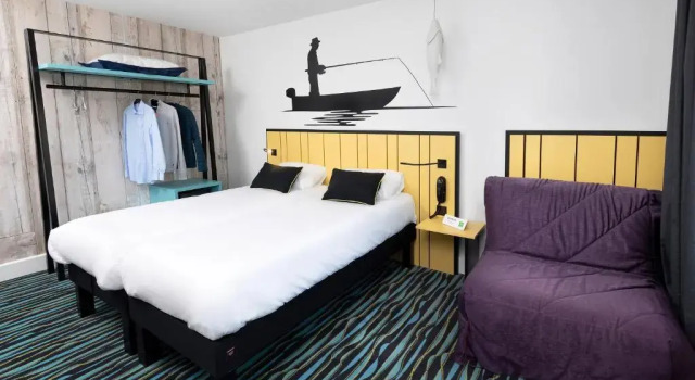 Трёхместный номер Standard ibis Styles Macon Centre