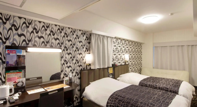 Двухместный номер Standard APA Hotel Niigata Furumachi