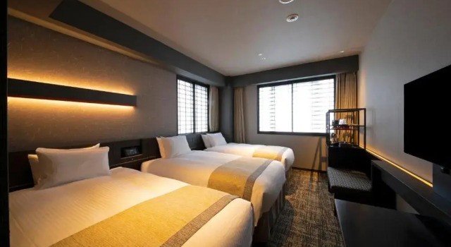 Трёхместный номер Moderate Hotel Keihan Kyoto Hachijoguchi