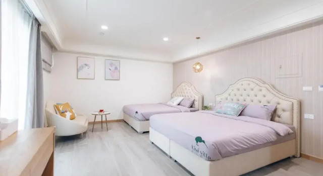 Четырёхместный номер Standard с балконом Kiwi Villa