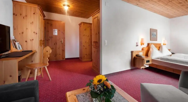 Двухместный номер Standard Waldhotel Arosa
