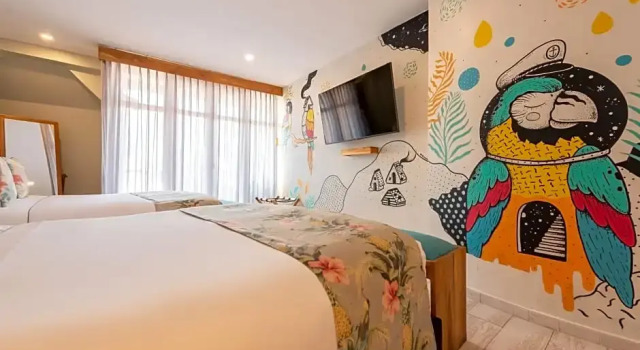 Четырёхместный номер Deluxe Townhouse Boutique Hotel