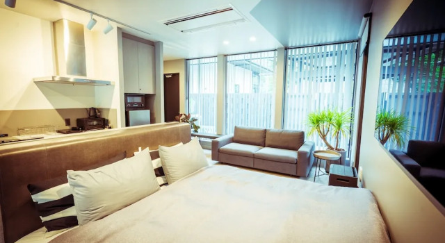 Вилла UMEGASHIMA　DRIVEｰIN　＆　SAUNA　VILLA