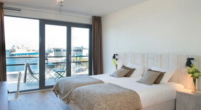 Апартаменты с 2 комнатами с балконом BizStay Harbour I Scheveningen Apartments