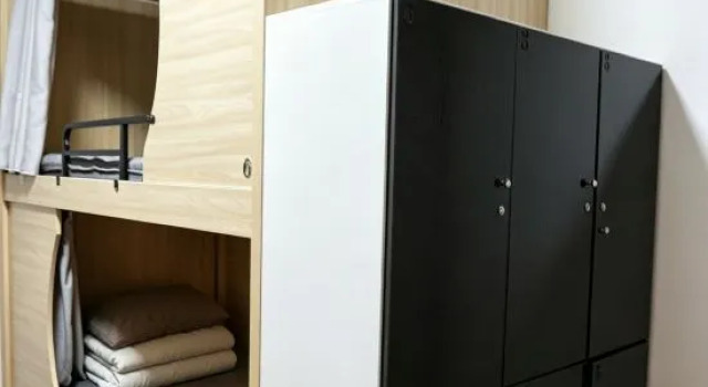Łóżko w pokoju wieloosobowym (pokoju wieloosobowym żeńskim) Leyisu Hostel