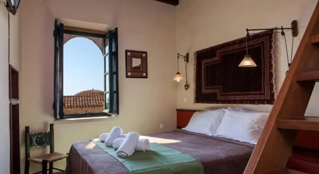 Трёхместный номер Standard с частичным видом на море Byzantino Boutique Hotel