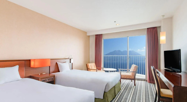 Трёхместный номер Standard Art Hotel Kagoshima