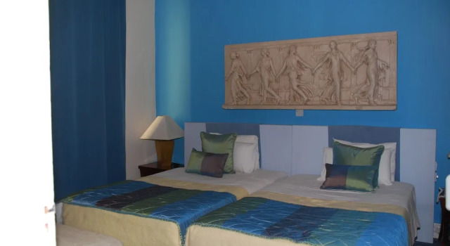 Семейный номер Standard с балконом и с видом на море The Caravel Hotel