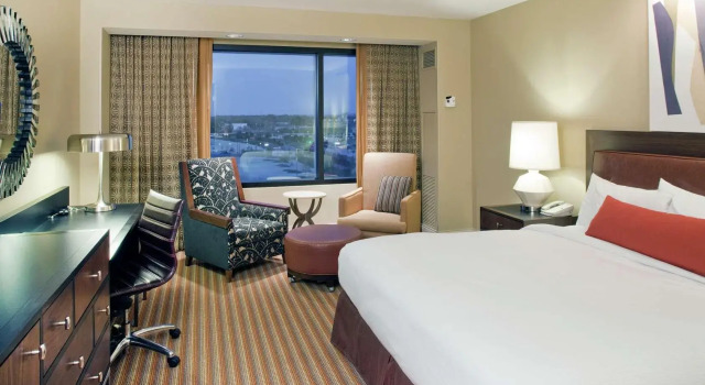 Двухместный номер Deluxe Hilton Omaha
