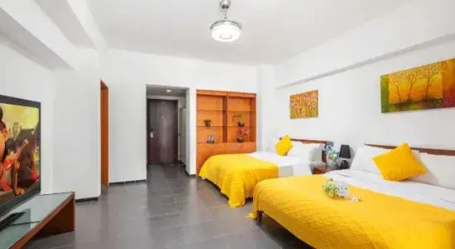 Люкс Deluxe Shenlan Urban Hotel Apartment (Wanlvyuan Friendship Sunshine City Branch)